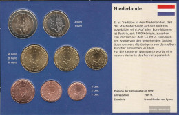 Netherlands 2001 Stgl./unzirkuliert Kursmünzensatz Stgl./unzirkuliert 2001 Euro First Edition - Niederlande