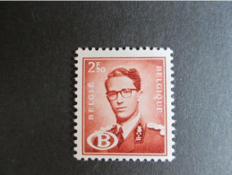 S 58 - Boudewijn 2F50 Bruinrood - MH * - OCB € 11 - Mint