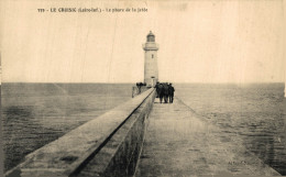 N°109521 -cpa Le Croisic -le Phare De La Jetée- - Lighthouses