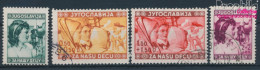 Jugoslawien 418-421 (kompl.Ausg.) Gestempelt 1940 Kinderhilfe (10183287 - Usados