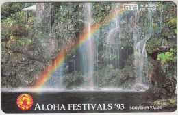 Hawaii N°38 - 1993 - Aloha Festival Rainbow Falls 2.500ex. Mint - Hawaï