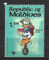 MALDIVES. N°792 De 1979. Monocycle. - Vélo