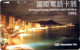 Hawaii N°87 1995 Hong Kong Phonecard Fair 5.000ex- Mint - Hawaï
