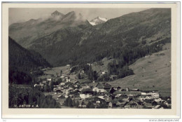 ST. ANTON  Am Arlberg  - Flugaufnahme ,   Schöner Stempel 1949 - St. Anton Am Arlberg