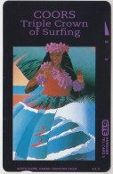 Hawaii Private Cards N°25 - 1994 Coors Light Hula Girl 4.000ex. Mint - Hawaï