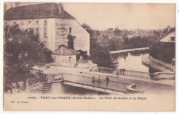 (70) 074, Port Sur Saone, Durget 13563, Le Pont Du Canal Et La Digue - Port-sur-Saône