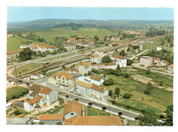 GF (70) 174, Jussey, Sofer A70 J52 1002, Vue Aérienne, Le Quartier De La Gare Et L'Hotel Des Trois Canards - Jussey