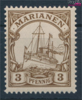 Marianen (Dt. Kolonie) 7 Postfrisch 1901 Schiff Kaiseryacht Hohenzollern (10181709 - Isole Marianne