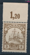 Marianen (Dt. Kolonie) 7 Postfrisch 1901 Schiff Kaiseryacht Hohenzollern (10181716 - Isole Marianne