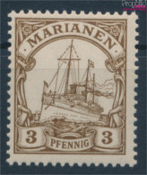 Marianen (Dt. Kolonie) 7 Postfrisch 1901 Schiff Kaiseryacht Hohenzollern (10181718 - Isole Marianne