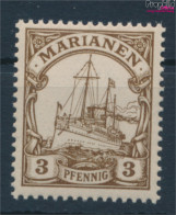 Marianen (Dt. Kolonie) 7 Postfrisch 1901 Schiff Kaiseryacht Hohenzollern (10181721 - Isole Marianne