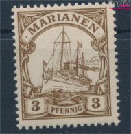 Marianen (Dt. Kolonie) 7 Postfrisch 1901 Schiff Kaiseryacht Hohenzollern (10181741 - Isole Marianne