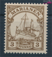 Marianen (Dt. Kolonie) 7 Postfrisch 1901 Schiff Kaiseryacht Hohenzollern (10181743 - Isole Marianne