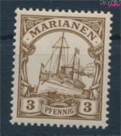 Marianen (Dt. Kolonie) 7 Postfrisch 1901 Schiff Kaiseryacht Hohenzollern (10181746 - Mariannes