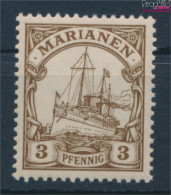 Marianen (Dt. Kolonie) 7 Postfrisch 1901 Schiff Kaiseryacht Hohenzollern (10181747 - Mariana Islands