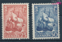 Dänemark 323-324 (kompl.Ausg.) Postfrisch 1951 Seekadettenschule (10176863 - Unused Stamps