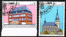 Luxembourg, Luxemburg, 1997, MI 1414 - 1415, SEHENSWÜRDIGKEITEN,  GESTEMPELT,  OBLITERE - Gebraucht