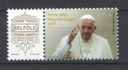 Hungary 2023. Pope Visited In Hungary Limied Personal Issue ! MNH (**) - Ongebruikt