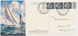 Postcard / Postmark Olympic Games Berlin Germany 1936 - Sailing Competition - Estate 1936: Berlino