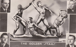 THE GOLDEN STARS - ARTISTES DE CIRQUE - CPSM DENTELEE... - Cirque