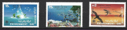 MALDIVES. N°1155-7 De 1988. Journée De L'Environnement. - Protection De L'environnement & Climat