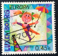 Luxembourg - Luxemburg - C18/29 - 2002 - (°)used - Michel 1579 - Europa - Circus - Usati