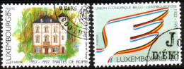 Luxembourg, Luxemburg, 1997, MI 1416 - 1417, JAHRESEREIGNISSE (l) GESTEMPELT,  OBLITERE - Gebruikt