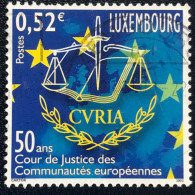 Luxembourg - Luxemburg - C18/29 - 2002 - (°)used - Michel 1563 - Europese Instituten - Used Stamps