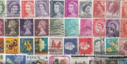 United Kingdom 50 Different Stamps  UK Colonies And Empire - Collections