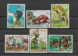 Komoren 1976 Tiere Mi.Nr. 325/30 Kpl. Satz Gestempelt - Comores (1975-...)