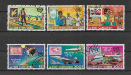 Komoren 1976 Briefmarken Mi.Nr. 298/303 Kpl. Satz Gestempelt - Comores (1975-...)