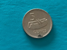 Münze Münzen Umlaufmünze Fiji 5 Cent 1987 - Figi