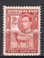 P4001 - BRITISH COLONIES SOMALILAND Yv N°78 ** - Somaliland (Protettorato ...-1959)