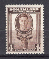 P4005 - BRITISH COLONIES SOMALILAND Yv N°80 ** - Somaliland (Protectorat ...-1959)