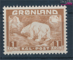 Dänemark - Grönland 7 Postfrisch 1938 Eisbär (10176785 - Ungebraucht