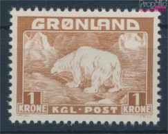 Dänemark - Grönland 7 Postfrisch 1938 Eisbär (10176786 - Ungebraucht