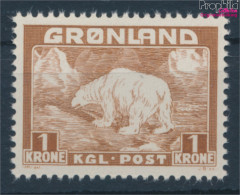 Dänemark - Grönland 7 Postfrisch 1938 Eisbär (10176787 - Neufs