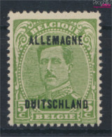 Belgische Post Rheinland 3 Postfrisch 1919 Albert I. (9917164 - Deutsche Besatzung