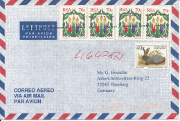 South Africa Air Mail Cover Sent To Germany 14-3-1997 - Poste Aérienne