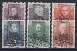 AUSTRIA 1931 - Canceled - ANK 524-529 - Used Stamps