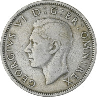 Grande-Bretagne, George VI, Florin, Two Shillings, 1951, TTB, Cupro-nickel - J. 1 Florin / 2 Schillings