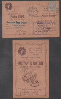 SANTE - HYGIENE FEMININE - PHARMACIE / 1933 FRANCE AMIENS  CARTE COMMERCIALE ILLUSTREE (ref LE5026) - Pharmacy