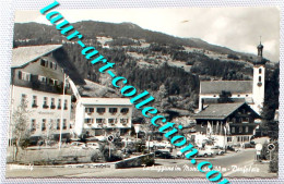 CP AUTRICHE TSCHAGGUNS DORFPLATZ PLACE DU VILLAGE MONTAGNE VOITURE, VRAIE PHOTO / CARTE POSTALE ANCIEN, POSTCARD (2030) - Bludenz