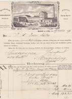 GERMANIA  -  FATTURA -siqueur Und Essig Spritfabrik  - Fabbrica Di Liquori E Distillati Di Aceto - 1879 - 1900 – 1949
