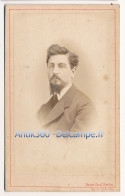 Photographie Ancienne XIXe CDV Portrait De Monsieur PATORNI Photographe Graf Berlin - Persone Identificate