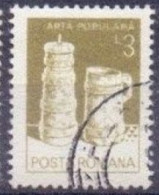 ROUMANIE - Baratte à Beurre Et Seau En Bois, Moldavie - Used Stamps