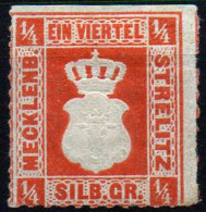 Mecklenbourg-Strelitz  Nº 1. Año 1864 - Mecklenburg-Strelitz