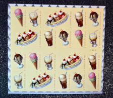 VERINIGTE STAATEN USA 2016 SODA FOUNTAIN FAVORITES PANE 20V MNH SN SH5093-97 MI B5288-91 YT F4913-17 SG MS5697-701 - Unused Stamps