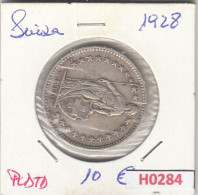 H0284  MONEDA SUIZA 1928 2 FRANCOS PLATA MBC - Autres & Non Classés