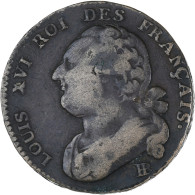 France, Louis XVI, 12 Deniers, 1792 / AN 4, Strasbourg, TB+, Bronze, Gadoury:13 - Otros & Sin Clasificación